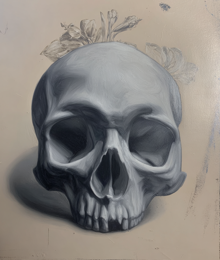 Iteration 2: the output came back as a painting, not a vase